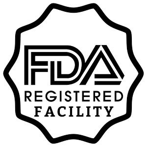 FDA registered food facility badge
